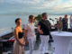 Betriebsleiterin Magdalena Teich, Geschäftsführer Michael Atassi und Investor Andreas Schauer blicken positiv auf das erste Jahr der Therme Lindau zurück. // Foto: Therme Lindau