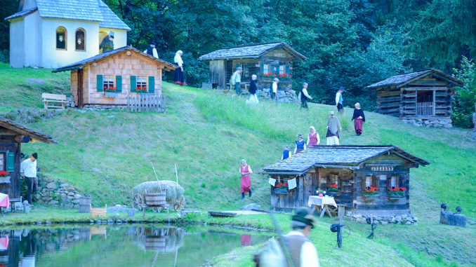 Neues Stück „Malena – Fluch oder Segen“ bei den Montafoner Sagenfestspielen von 16. Juli bis 20. August 2022 // Foto: Montafon Tourismus GmbH, Montafoner Sagenfestspiele