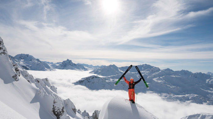 Freiheitsgefühl in St. Anton am Arlberg. // Foto: TVB St. Anton am Arlberg, Josef Mallaun