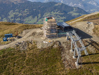Die Bergstationder neuen Hornbahn 2000 liegt auf einer Seehöhe von 2.030 Metern. // Foto: Ski Juwel Alpbachtal Wildschönau