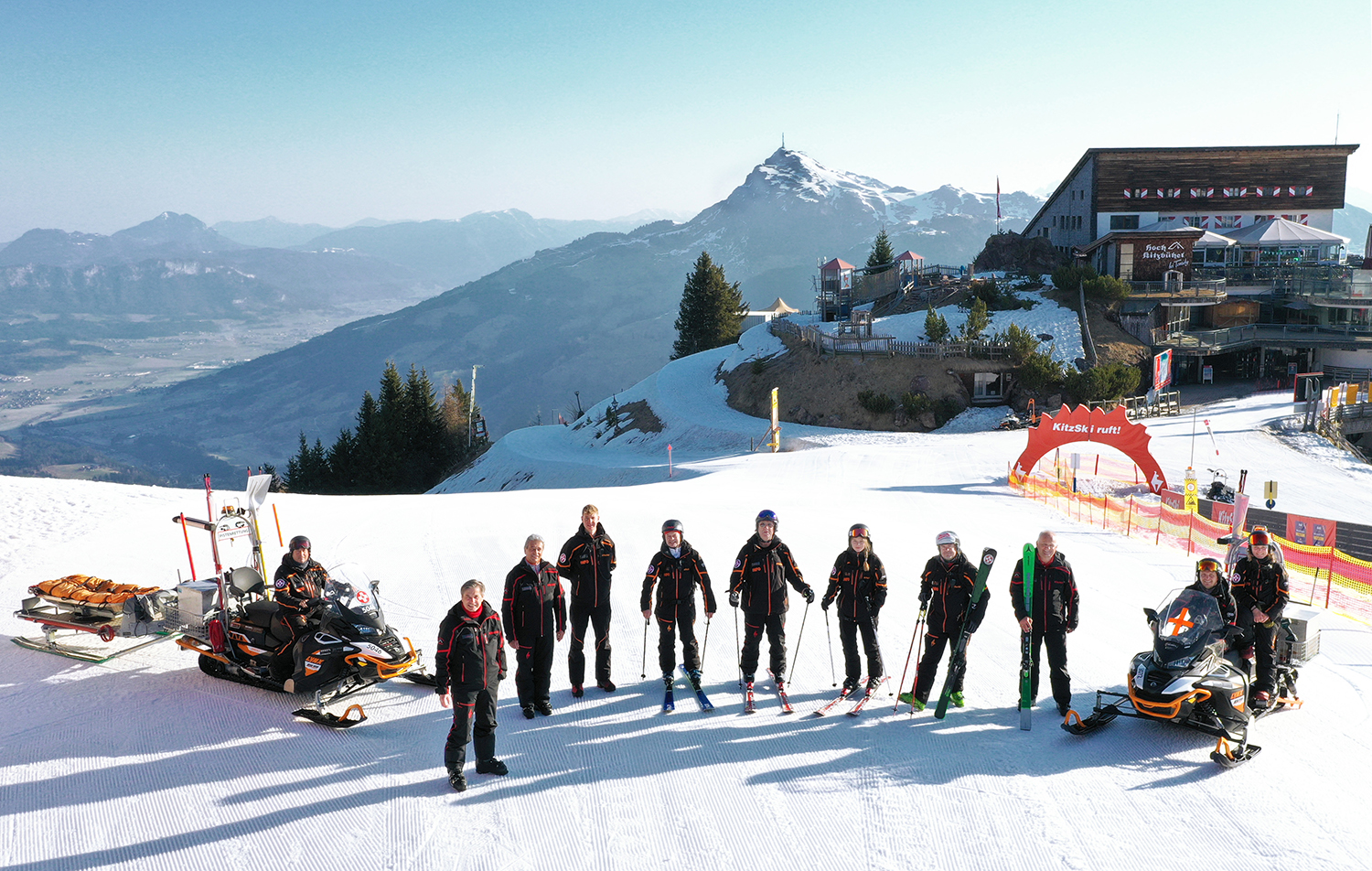 Skigebiet KitzSki: Zahlen und Fakten zur Pistenrettung