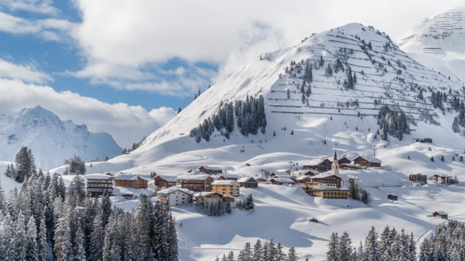 Warth-Schröcken: das schneereichste Skigebiet Europas. // Foto: TVB Warth-Schröcken, medienagentur-ratko.at