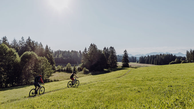 Radfahren im Allgäu - ein echter Trend. // Foto: Allgäu GmbH, Martin Erd