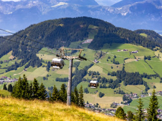 Schöne Aussichten nach der Fahrt mit der Markbachjochbahn. // Foto: alpintreff.de - Silke Schön