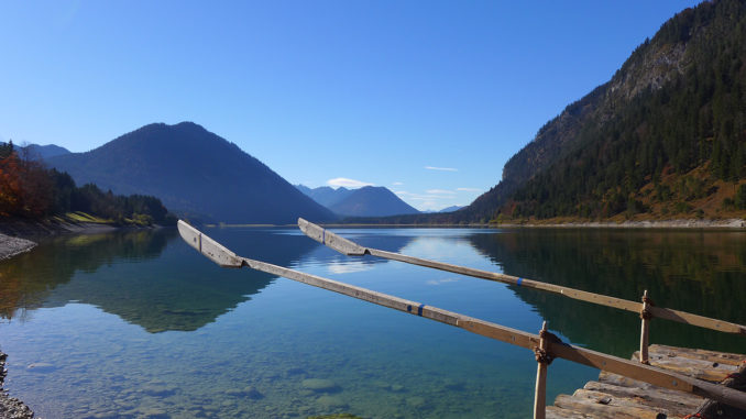 Die Flößerei war im Isarwinkel früher der bedeutendste Gewerbezweig. // Foto: Tourismus Lenggries