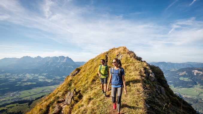 KAT Walk: Flexibles und komfortables Weitwandern quer durch die Kitzbüheler Alpen. // Foto: Erwin Haiden