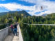 Benni-Raich-Brücke: Von hier haben Zuschauer*innen perfekte Sicht auf die Slacklines. // Foto: Lukas Eiter