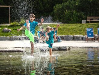 Sommerspaß im Triassic Park in Tirol. // Foto: Klaus Listl, freezingmotions