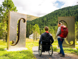 Silva Magica: Auf einem barrierefreien Rundweg tauchen Besucher in Natur und Sagen ein. // Foto: Michael Stabentheiner, Kärnten Werbung