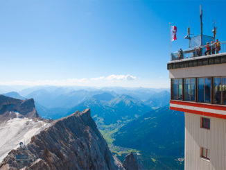 Die Werkschau findet vom14. September bis 15. Oktober 2023 auf dem Gipfel der Zugspitze statt. // Foto: Albin Niederstrasser