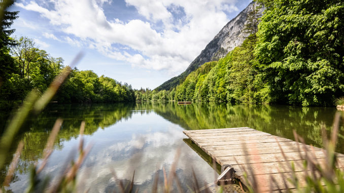 Auszeit am Stimmersee. // Foto: Kufsteinerland Tourismus, Max Draeger