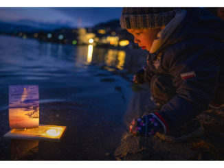 Millstätter See: Wunsch-Schiffchen auf Reisen schicken. // Foto: Gert Perauer, MBN Tourismus