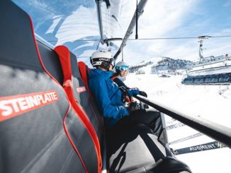 Unterwegs im Skigebiet Steinplatte-Winklmoosalm. // Foto: MathäusGartner