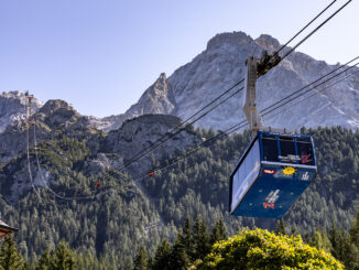 100 Jahre Tiroler Zugspitzbahn. Bild: Christian Schön - alpintreff.de