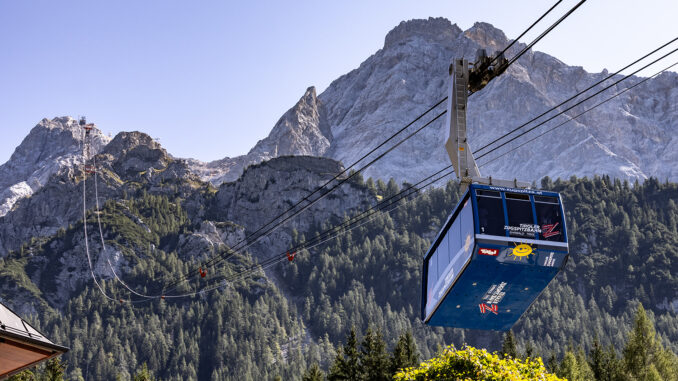 100 Jahre Tiroler Zugspitzbahn. Bild: Christian Schön - alpintreff.de