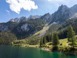 Atemberaubende Aussichten am Vorderen Gosausee. Bild: Christian Schön