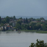 Einen wunderbaren Blick hat man auf den Ossiacher See.