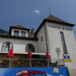 Gebäude der Talstation der Gerlitzen Kanzelbahn.