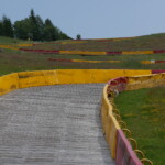 Spaß für die Kinder mit dem Gerlitzer Pistenflitzer. Zu finden an der Mittelstation.