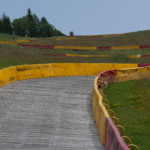 Spaß für die Kinder mit dem Gerlitzer Pistenflitzer. Zu finden an der Mittelstation.